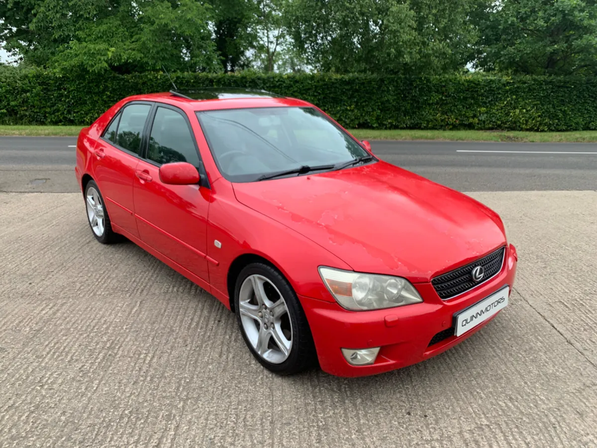 2003 LEXUS IS200 SE AUTO | BLACK LTH - ALCANTARA - Image 1