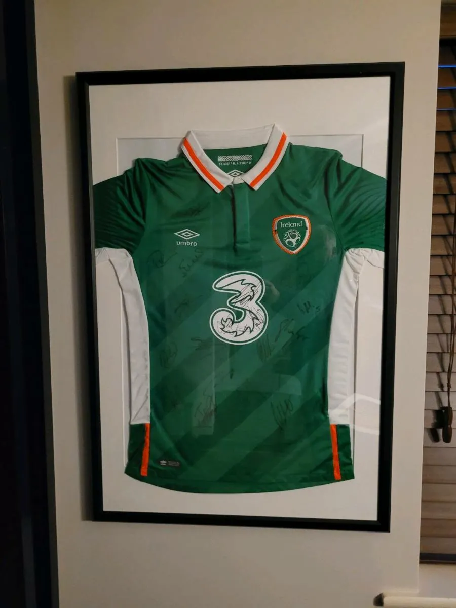 Signed Ireland Jersey - Image 1