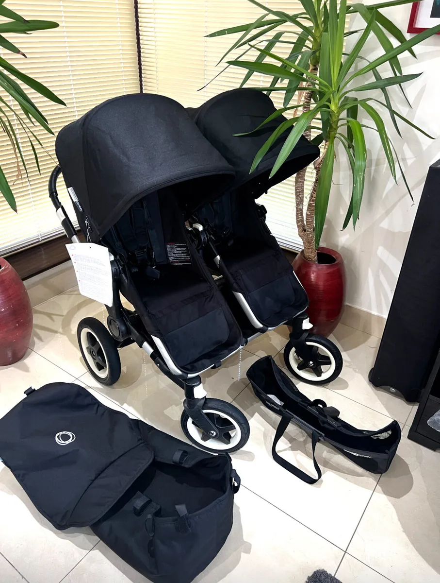 Bugaboo donkey duo twin NEW HOODS in swords