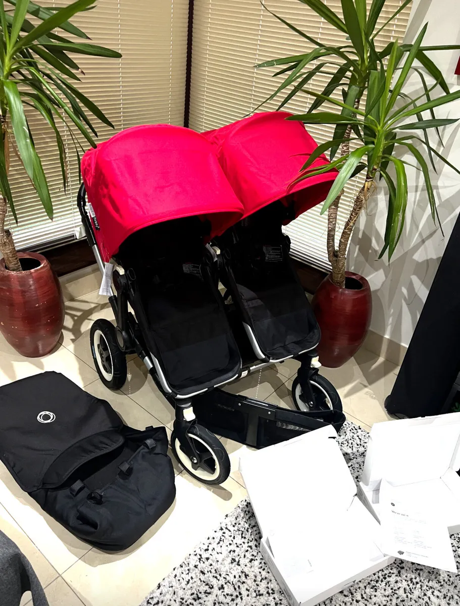 Bugaboo donkey duo twin NEW HOODS in swords