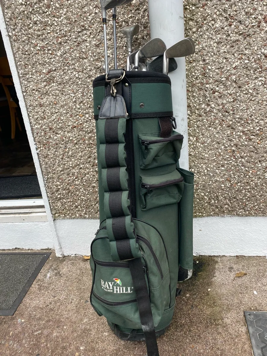 Golf clubs and bag RH - Image 3