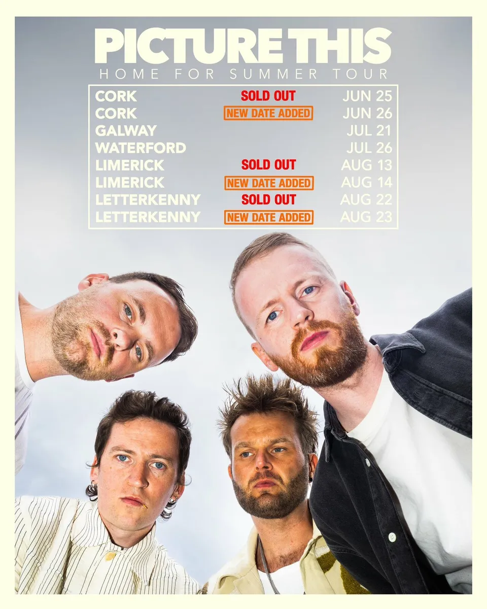 Picture This, Cork June 25th