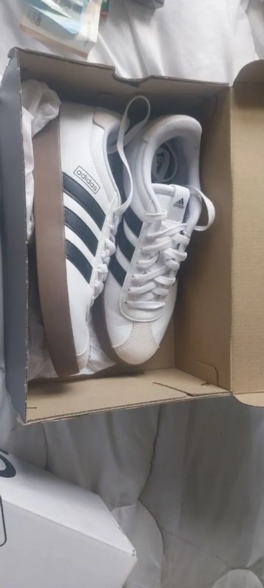 Adidas VL Court 3 Womens White/Black - Image 3