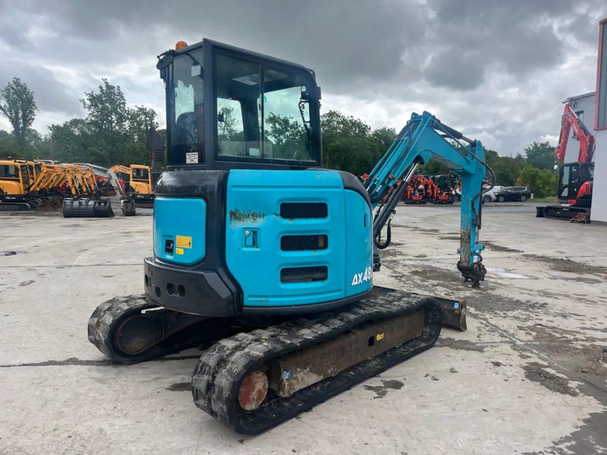 2016 Airman AX48U Mini Excavator - Image 4