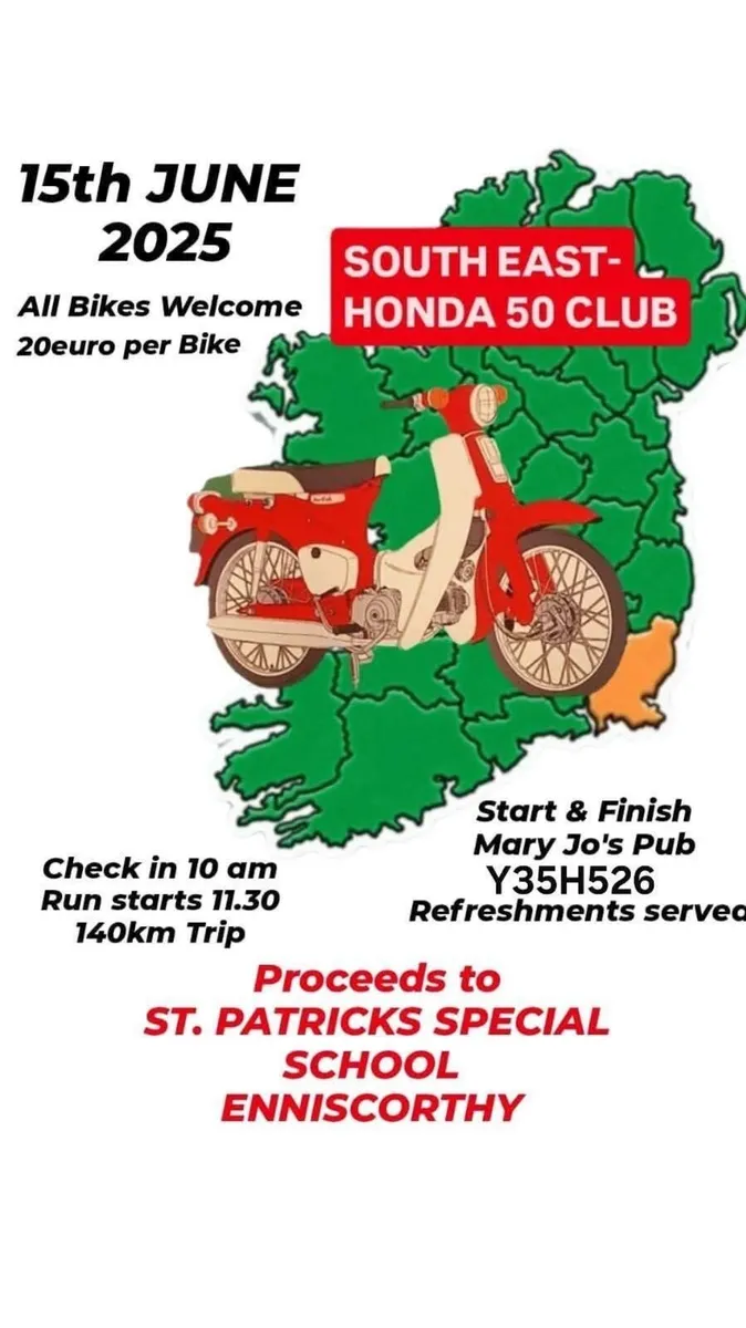 **Bike Run 15th June**