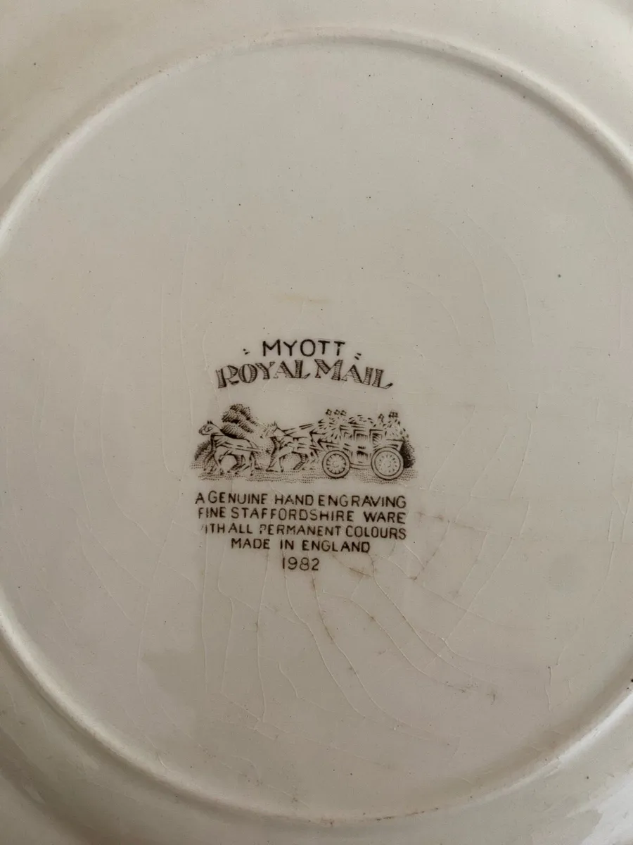 Vintage Royal Mail plates - Image 2