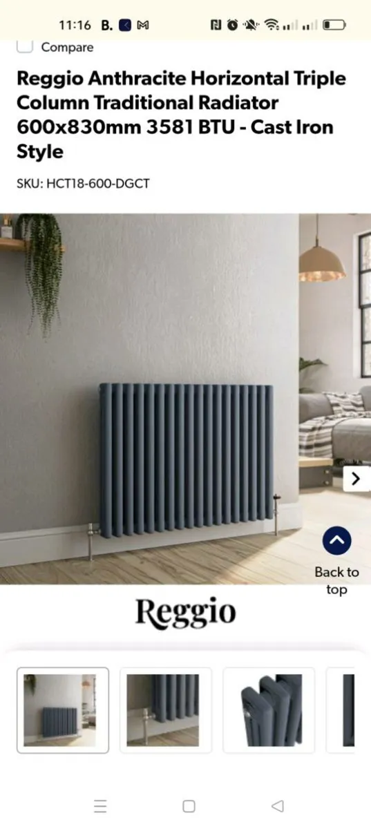 3 Reggio Radiators - Image 1