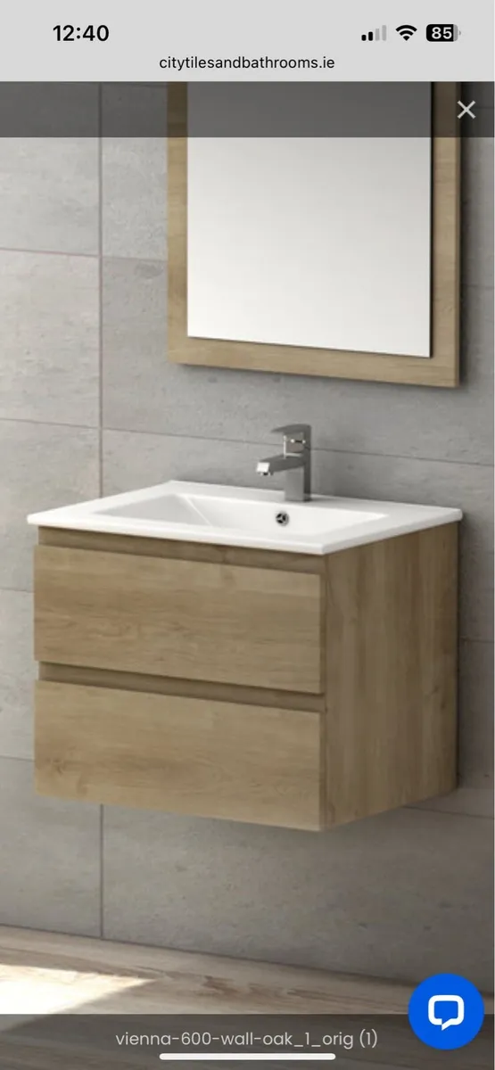 Vanity unit with top - Image 2