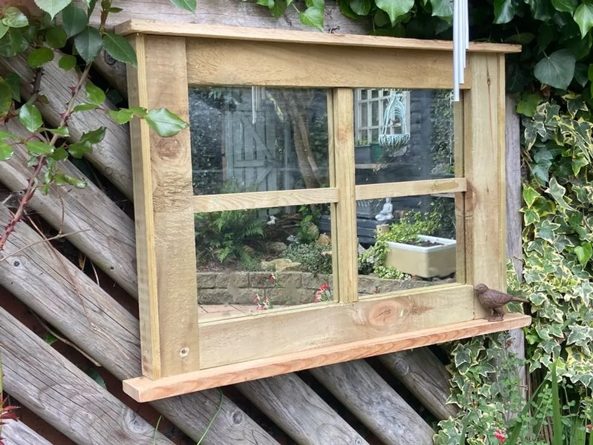 Garden mirror reflection window - Image 2