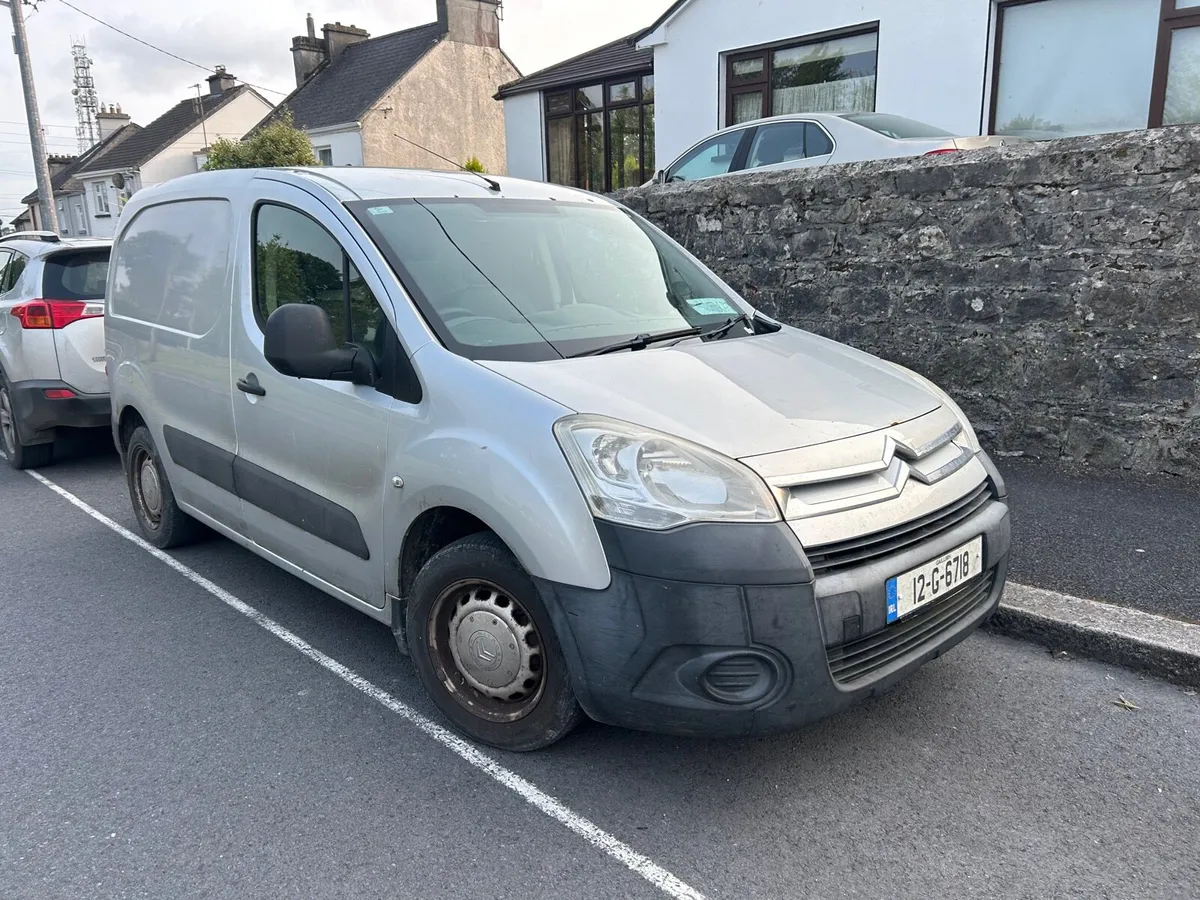 2012 Citroen Berlingo Van 1.6hdi - Tax and CVRT - Image 1
