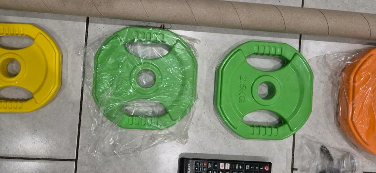 3x brand new 20 kilo bodypump weight sets - Image 4