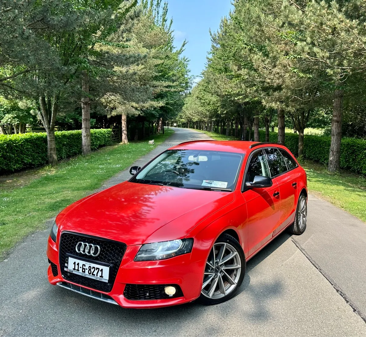 €3,850 2011 Audi A4 Estate Sport 2.0 TDi Imola Red - Image 1