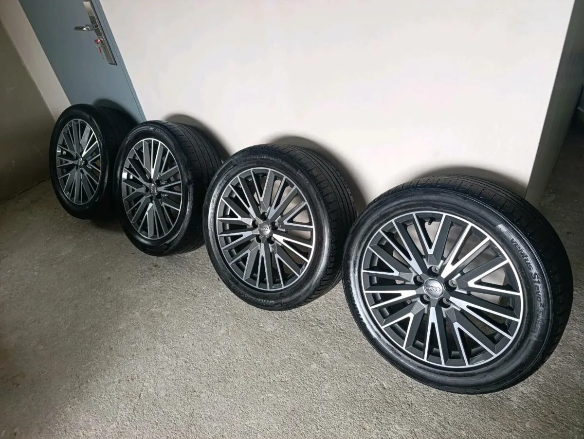 AUDI SLINE DIAMOND CUT 19" ALLOYS - Image 2