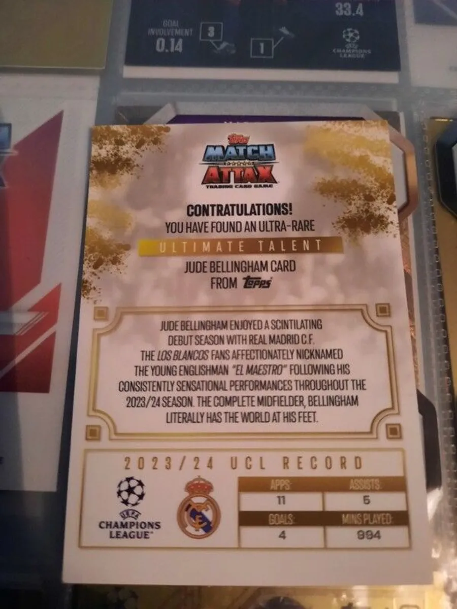 match attax el maestro de madrid - Image 2