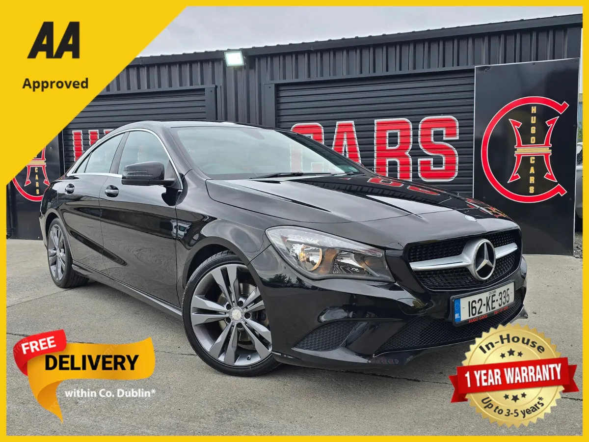 162  Merc CLA200 URBAN/Irish car/1yr warranty - Image 1