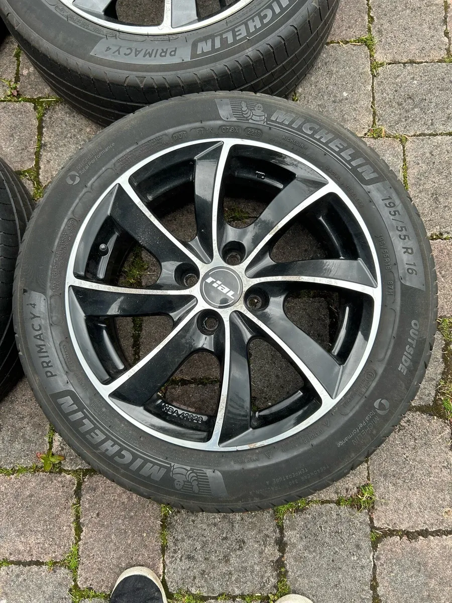 Mini r53 to 56 Alloys/Tyres   4 by 100 - Image 2