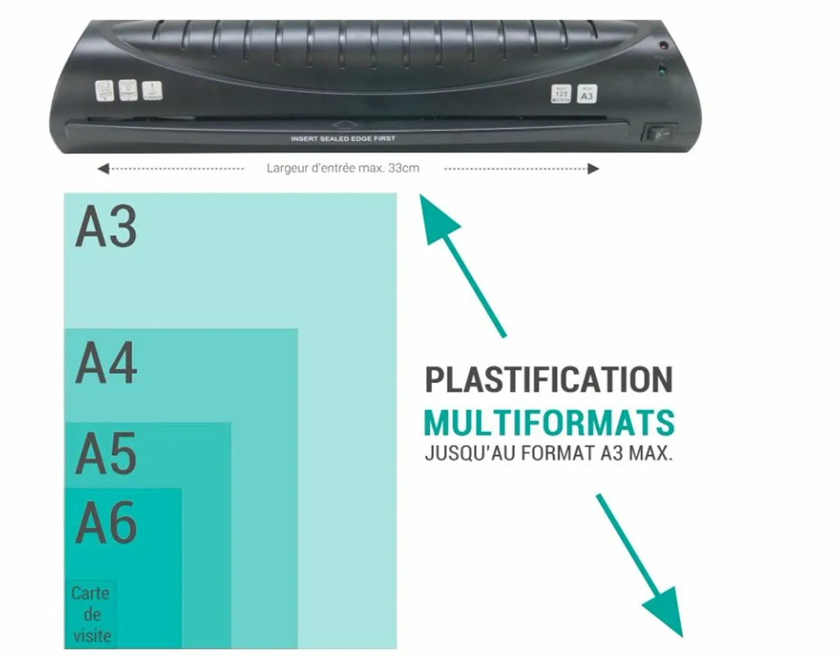 Texet 78211V – Laminator for A3, A4, A5, A6 and A7 - Image 2