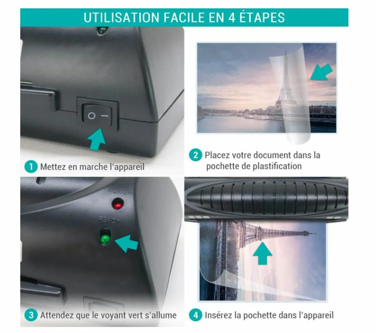 Texet 78211V – Laminator for A3, A4, A5, A6 and A7 - Image 4