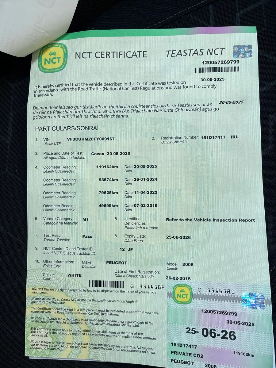 New Nct 06/2026 151 Peugeot 2008 1.2 - Image 2