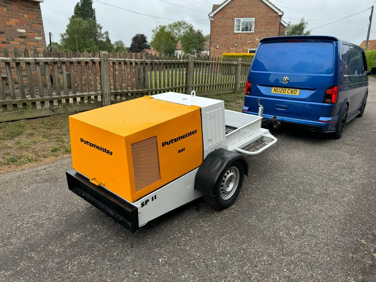 Putzmeister sp11,liquid screed,grout ,concrete - Image 4