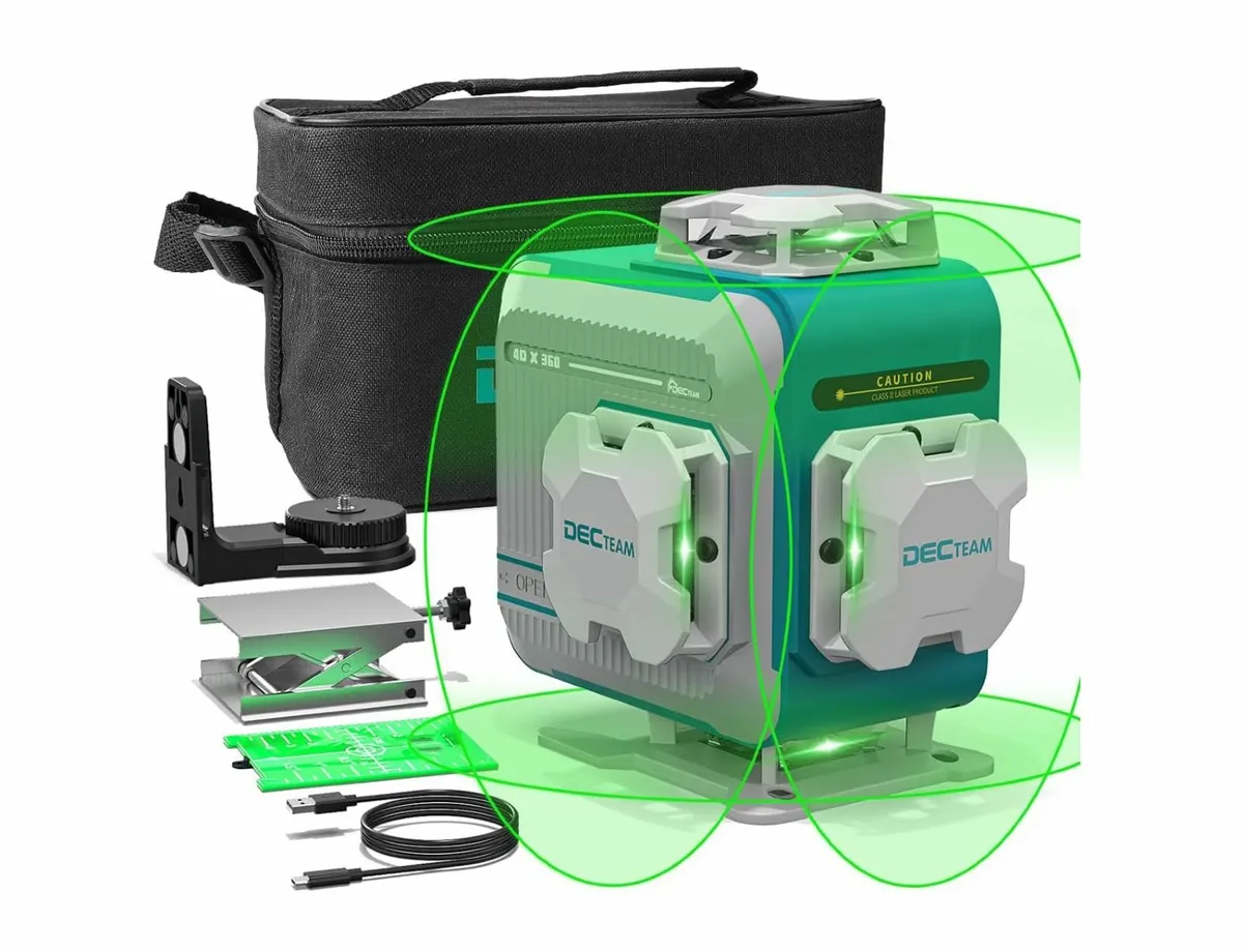 Compact Trade Rated Laser Level Self-levelling 4D - Image 1