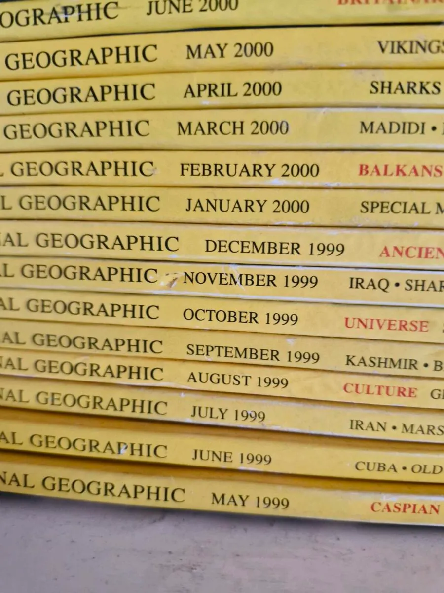 National Geographic Magazines - Image 2