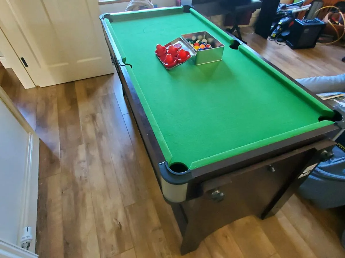 Pool Air hockey flip table - Image 1