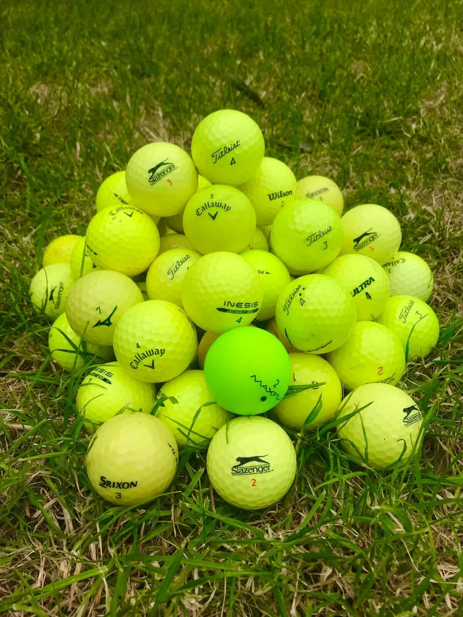 Coloured golf balls! - Image 1