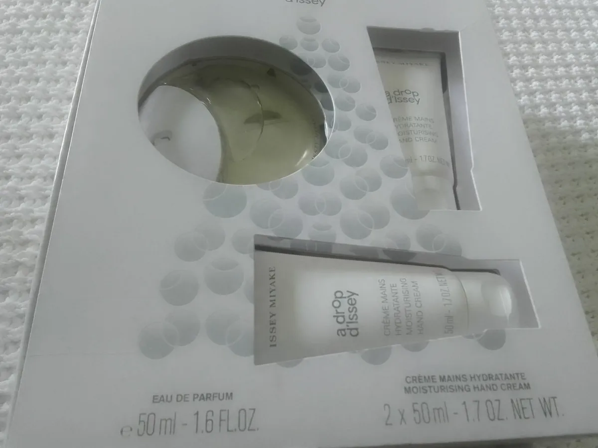 ISSEY MIYAKE A DROP D'ISSEY EDP 50mls GIFT SET NEW - Image 4