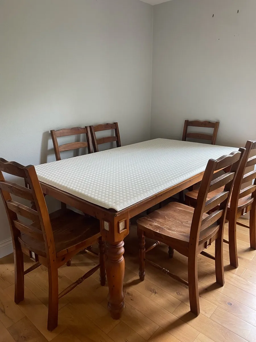 Kitchen dresser & matching table with 6 chairs - Image 4