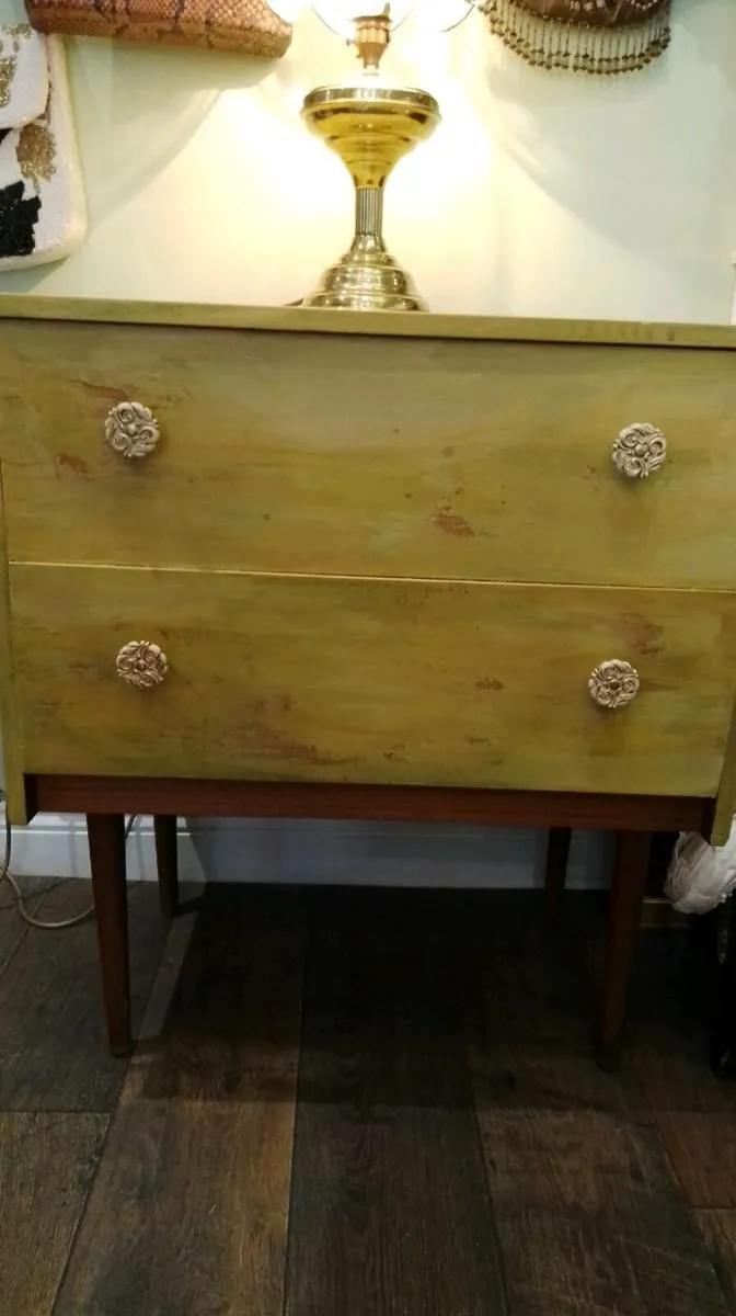 MID century upcycled drawer unit. - Image 1