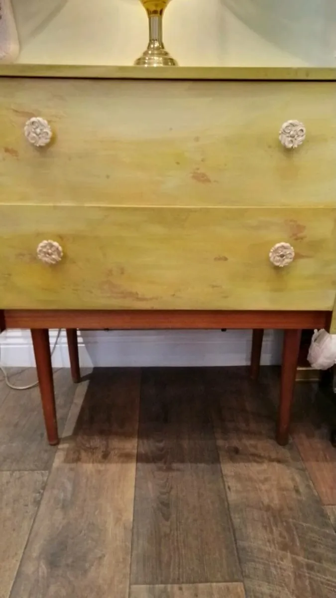 MID century upcycled drawer unit. - Image 2