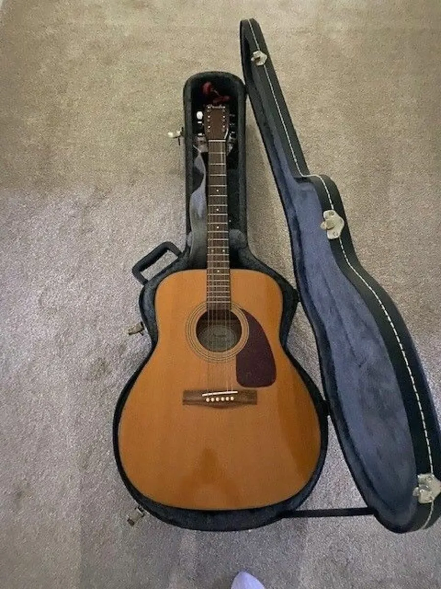 Fender Acoutic Guitar - Image 3