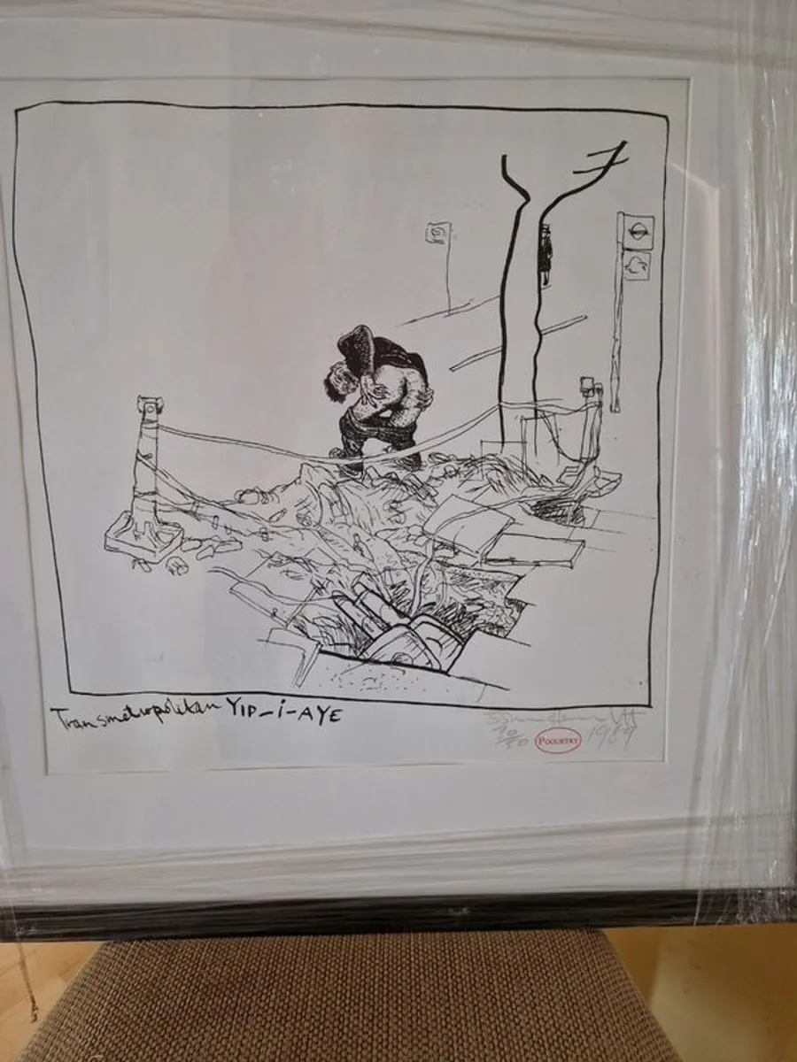 The Pogues highly collectible print - Image 1