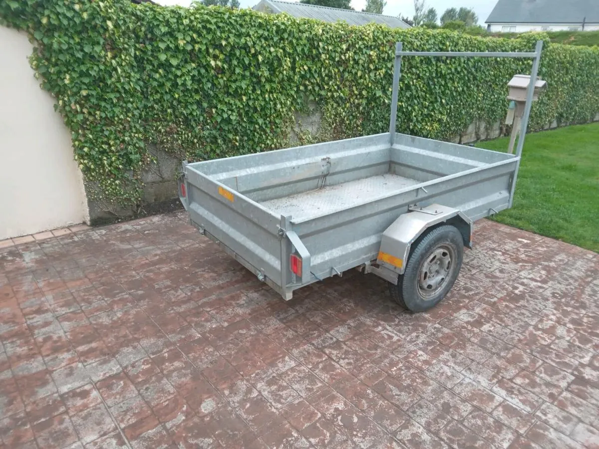 7x4 galvanised trailer - Image 4