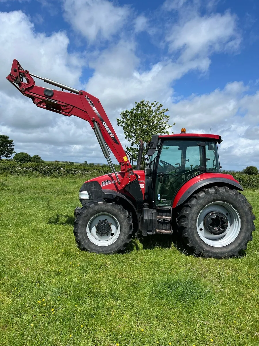 2020 case farmall 105 C with loader - Image 1