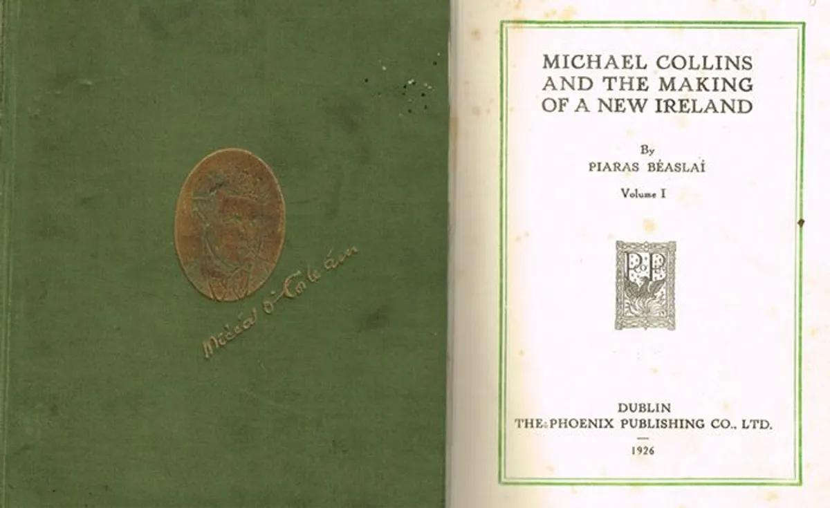 Rare Michael Collins first edition book - Image 3