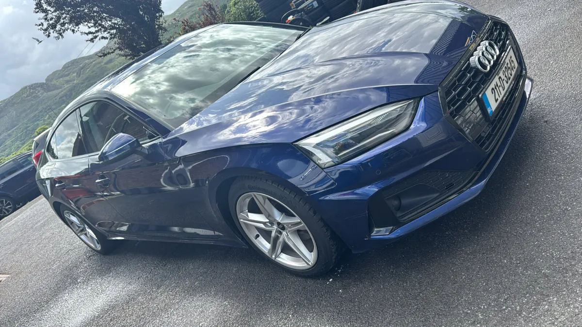 Audi A5 2021 Navara blue leather - Image 1