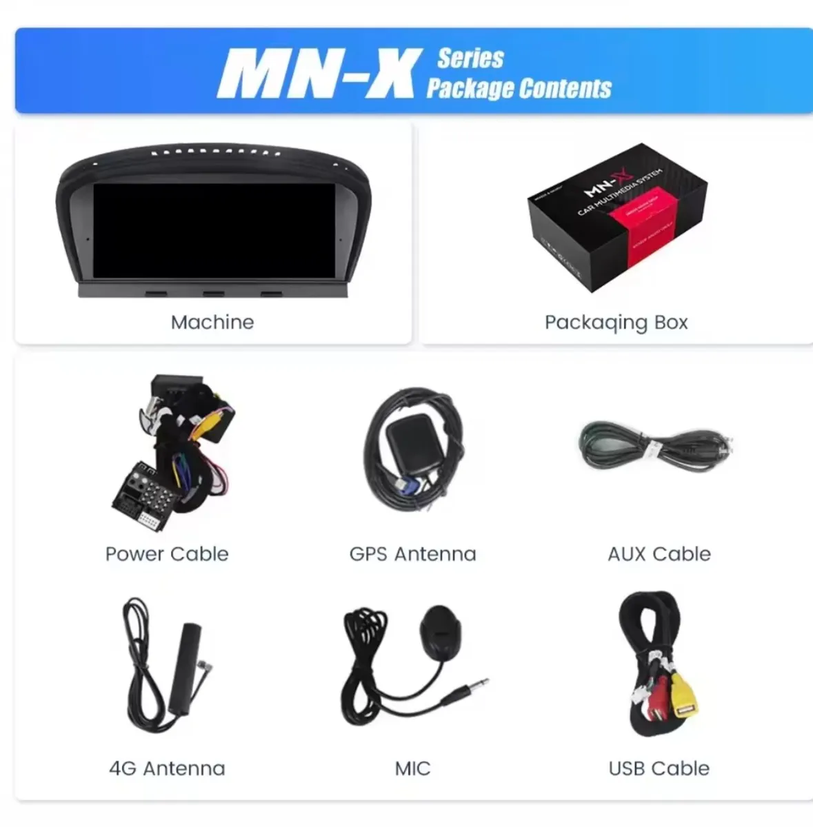 Car radio for BMW5 series - Image 3