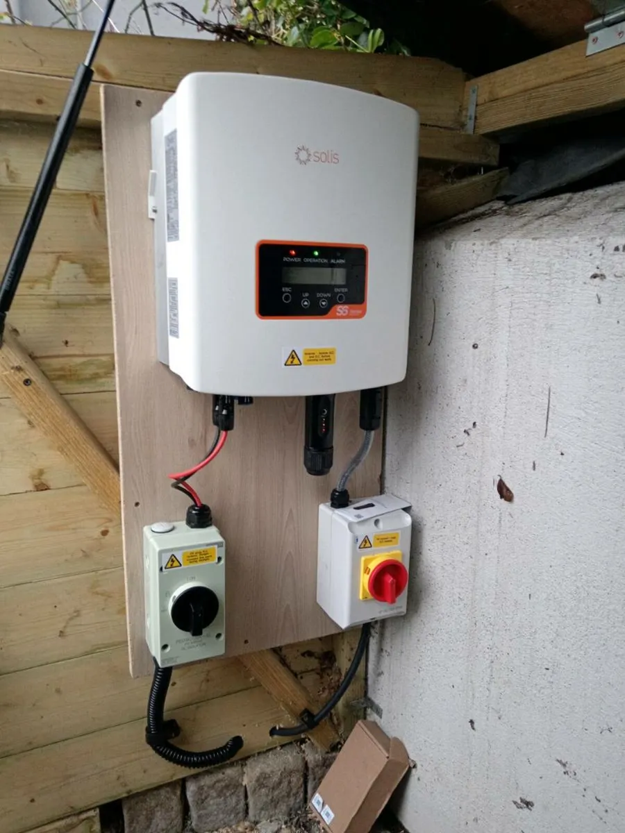 Brand new solis 2kw grid tie diy kit - Image 1