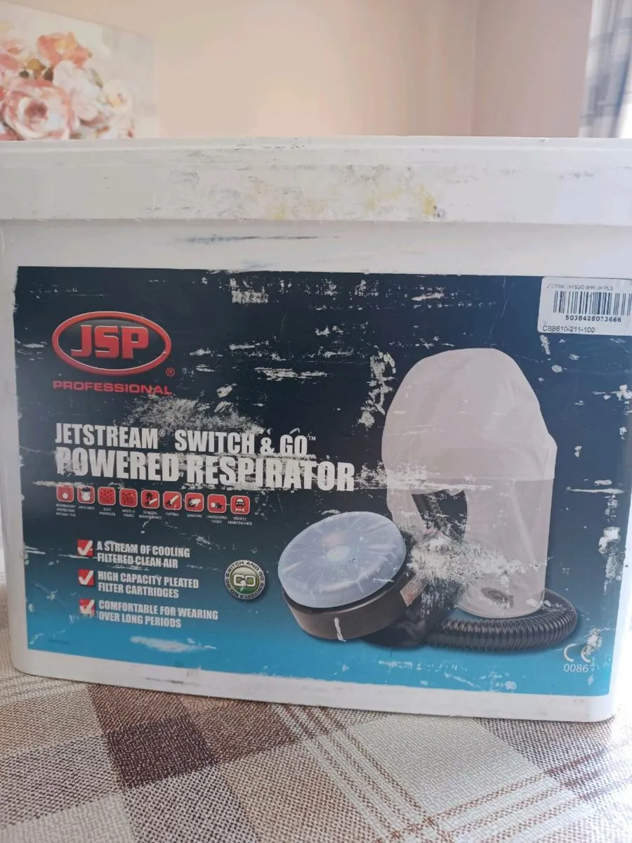 JSP Jetstream switch & go powered respirator mask - Image 1
