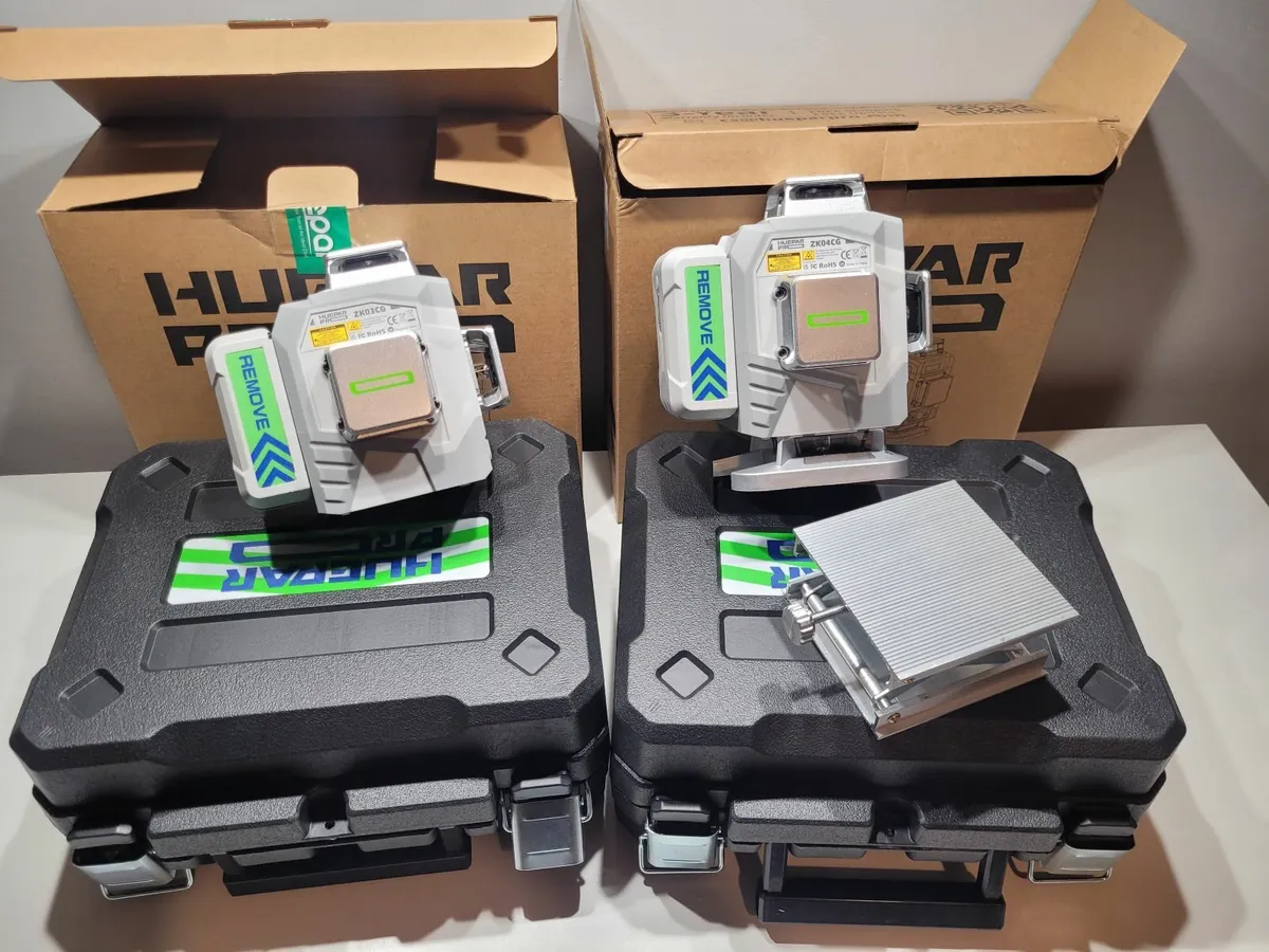 Trade rated PRO-series Huepar Laser Level 3D 4D - Image 1