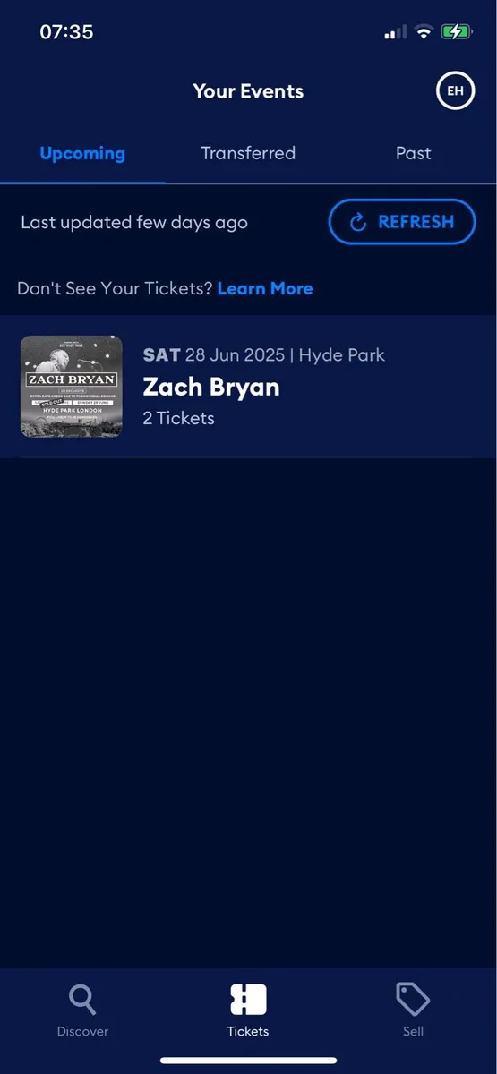 Zach Bryan tickets Hyde park
