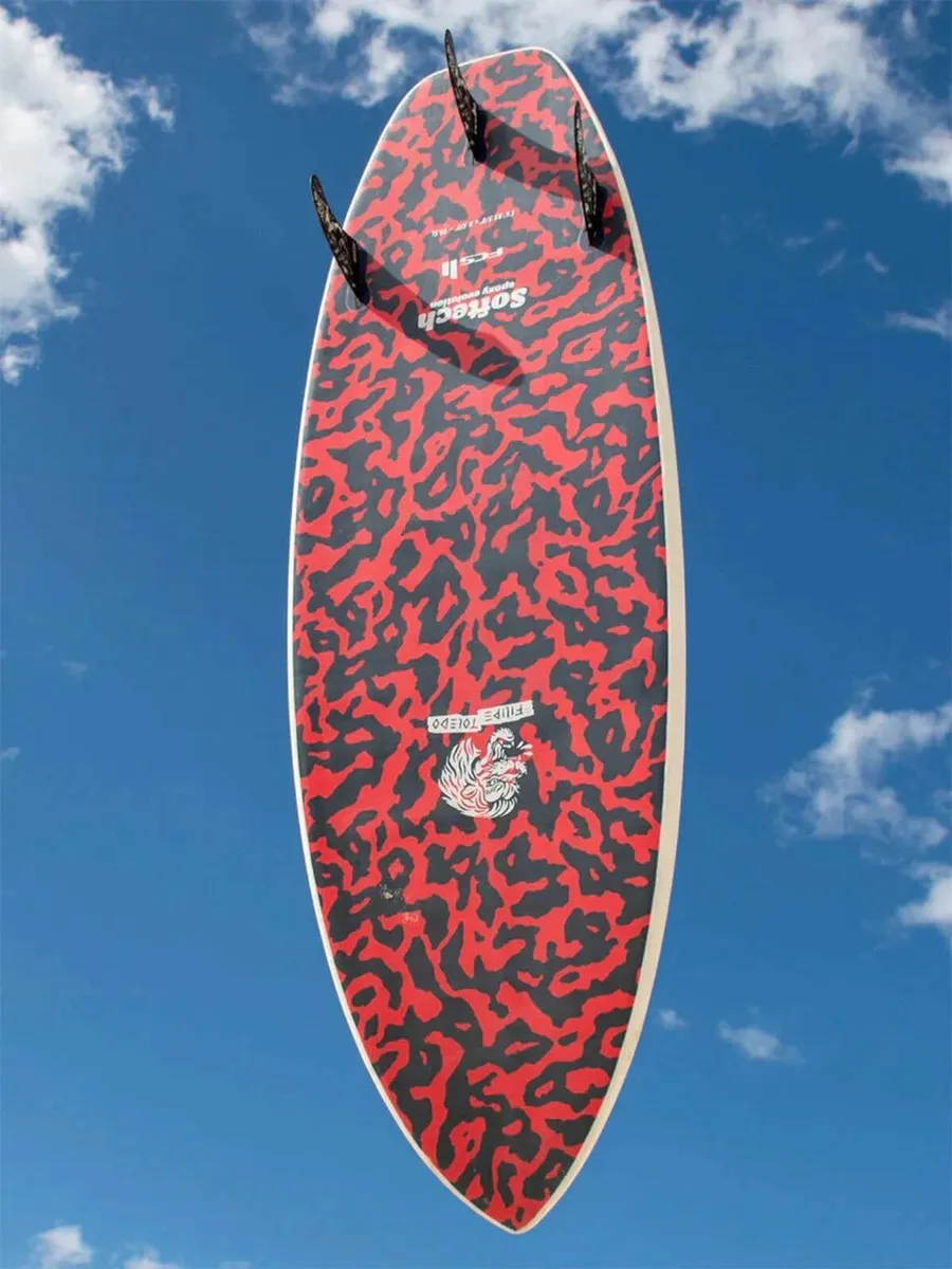 Softech Toledo Signature Black Blood 5'6 Softboard - Image 3