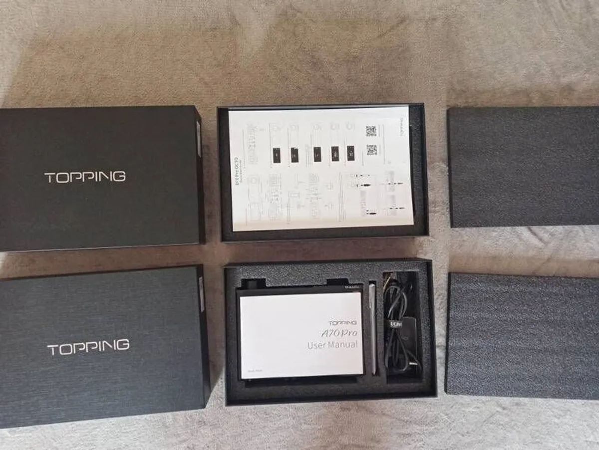 Topping D70 Pro Octo Dac & Topping A70 Pro Amp - Image 3