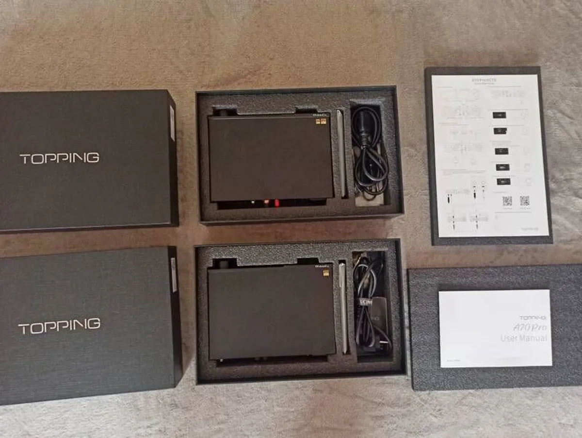 Topping D70 Pro Octo Dac & Topping A70 Pro Amp - Image 4