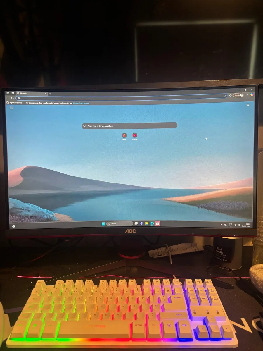 Gaming PC with keyboard & mouse - Image 4