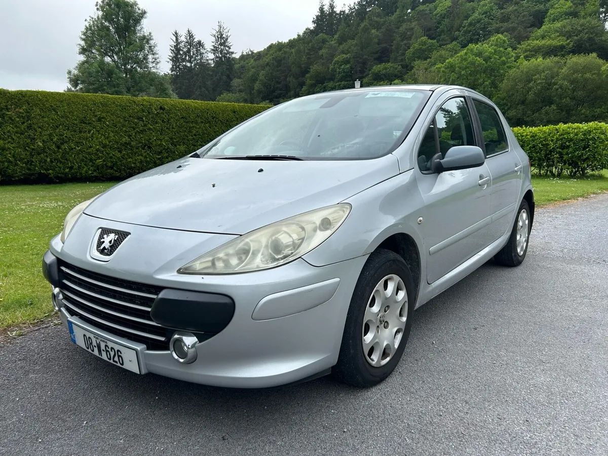 2008 Peugeot 308 1.6tdi.. Long NCT & Tax - Image 1