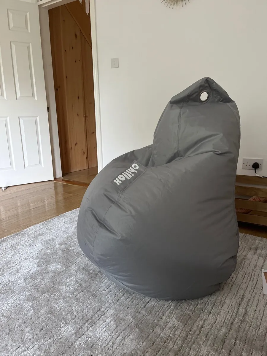 Bean Bag - Chillax Light Grey