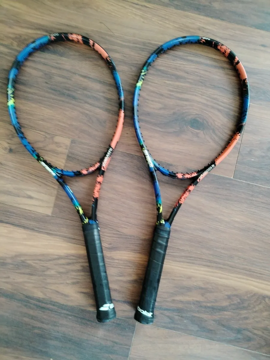 Pair of Prince hydrogen tennis rackets for sale - Image 2